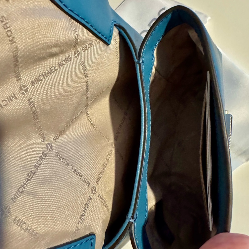 Michael Kors Cece Blue Leather Bag-NWT - Picture 5 of 7